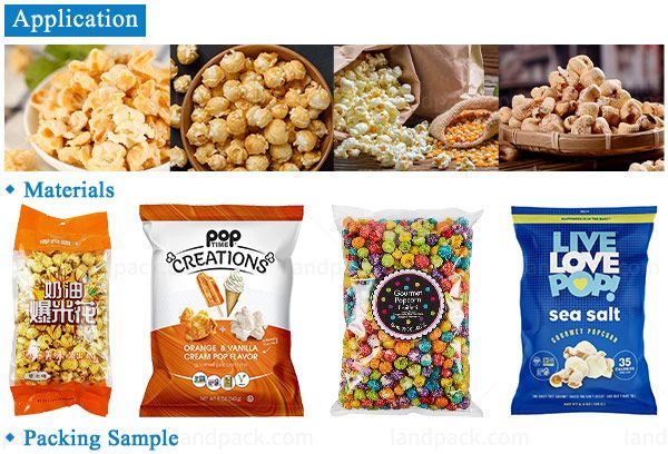 popcorn pouch packing machine