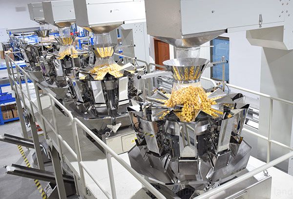 popcorn pouch packing machine