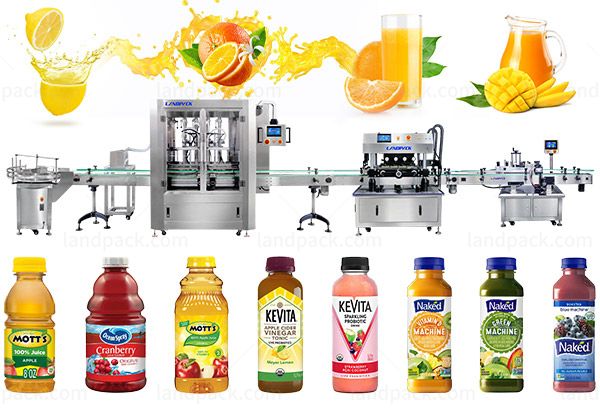 4 nozzle juice packing machine