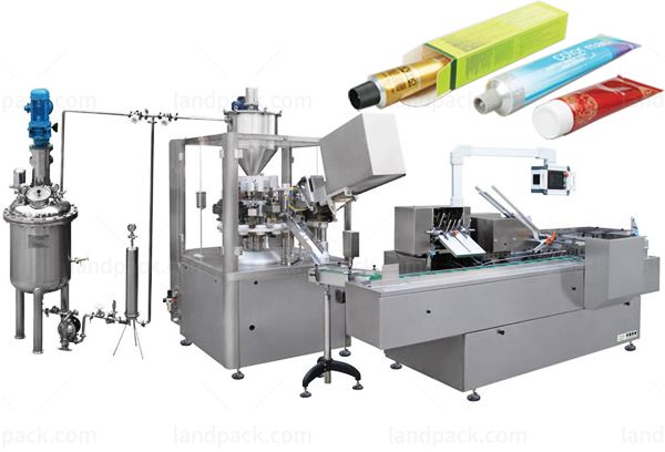 tube filling and sealing machine