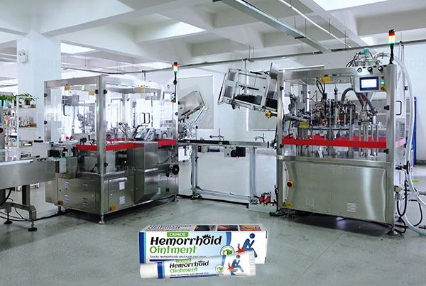 automatic tube filling and sealing machine