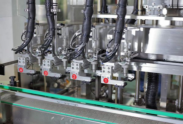 fully automatic bottle filling machine