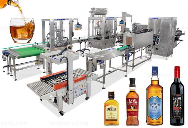 alcohol bottling machine