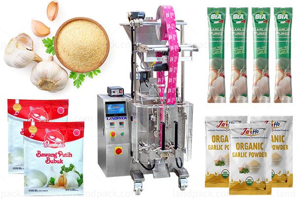 garlic powder packing machine