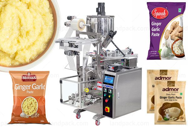 garlic paste packing machine