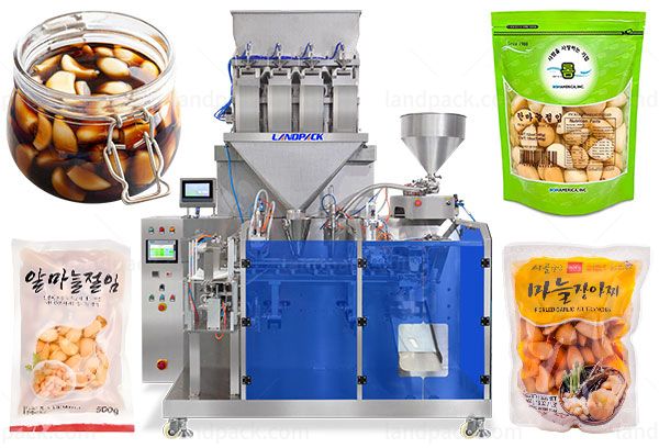 garlic paste packing machine