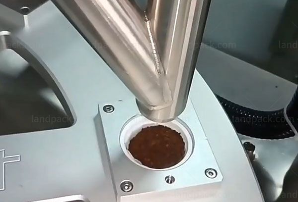 nespresso machine coffee filling capsule