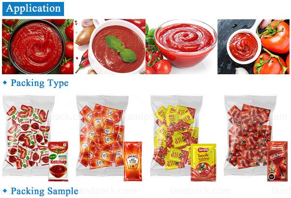 tomato sauce packing machine