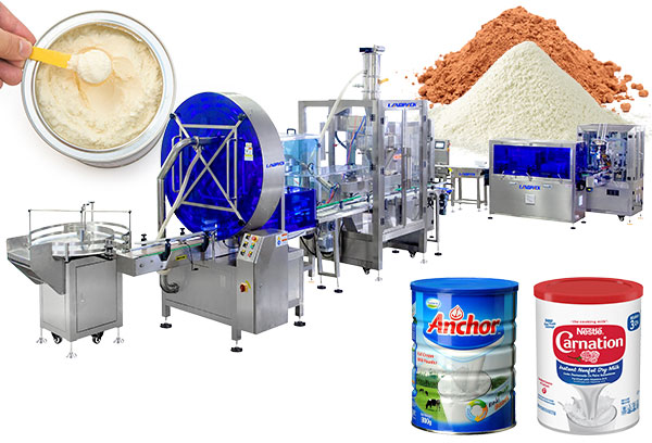 milk powder filling machine