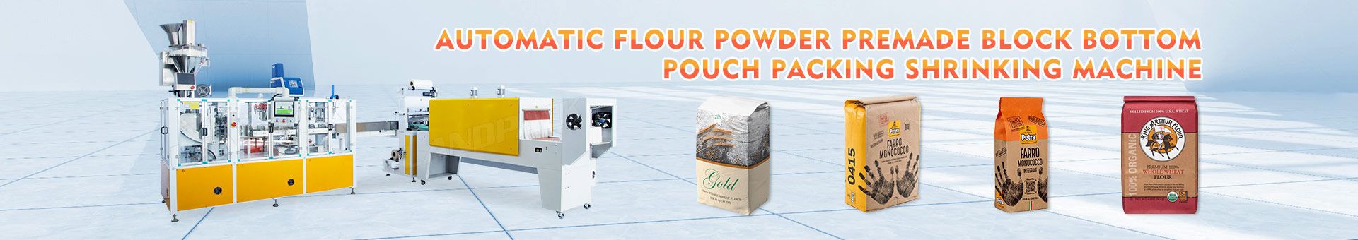 wheat flour packing machine