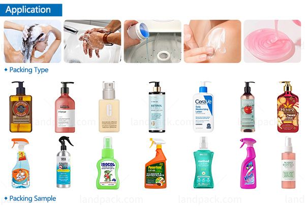 shampoo bottle filling machine