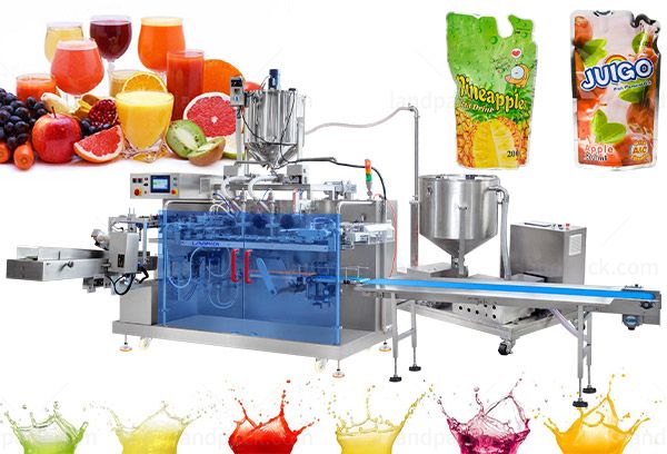 juice pouch packing machine