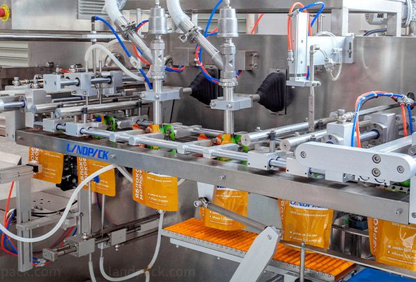 juice pouch packing machine