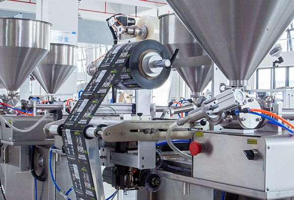 shampoo sachet packing machine