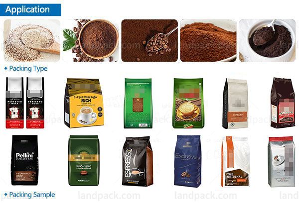 coffee pouch packaging machine