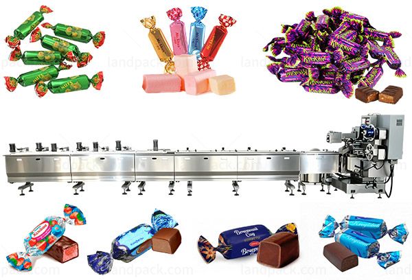 candy bar packaging machine