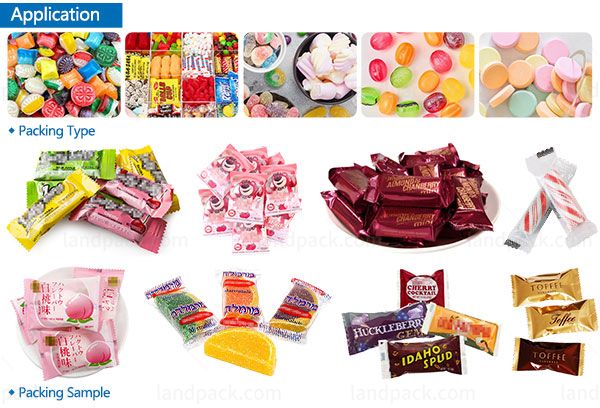 candy bar wrapping machine