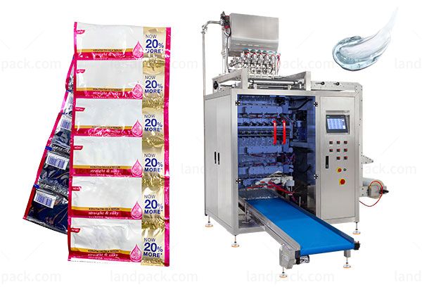 shampoo sachet packing machine