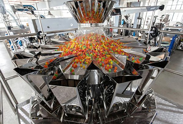candy bar packaging machine