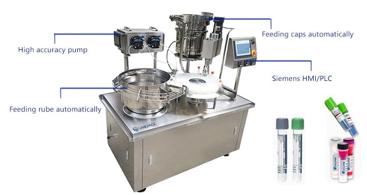 Semi-Automatic Ivd Reagent/ Test Tube Tube Filling Machine