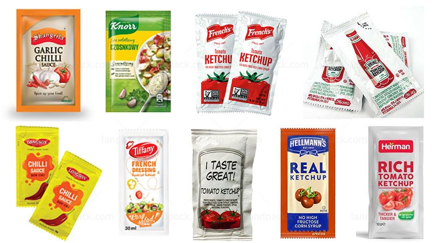 High Speed Sauce Sachet Multi Lane Packing Machine