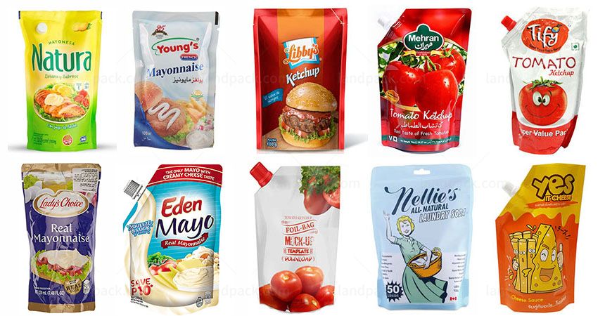 Automatic Premade Bag Mini Doypack Packaging Machine For Mayonnaise