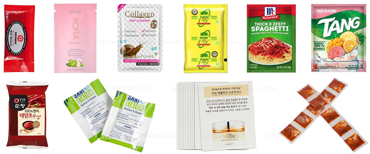 Multifunction Liquid 3/4 Side Seal Sachet Packing Machine