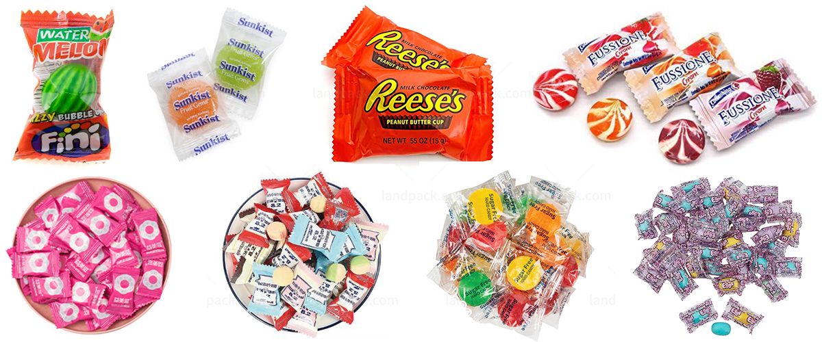 Automatic Pillow Pack Machine For Special-Shaped Candy And Solid Blocks