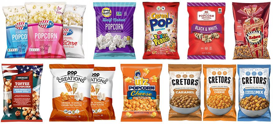 Automatic Popcorn Pouch Vertical Packing Machine With Multihead Weigher