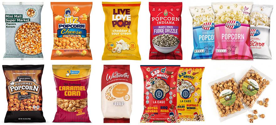 Vertical Food Popcorn Packaging Equipment Granule Grain Snack Packaging Machine