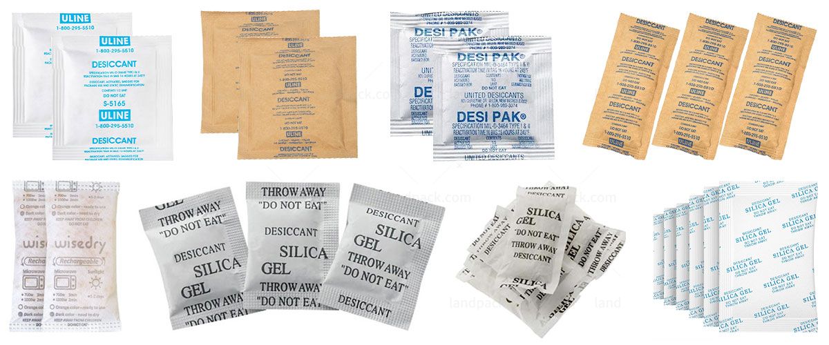 Low Cost Silica Gel Desiccant 4 Side Sealing Sachet Packaging Machine