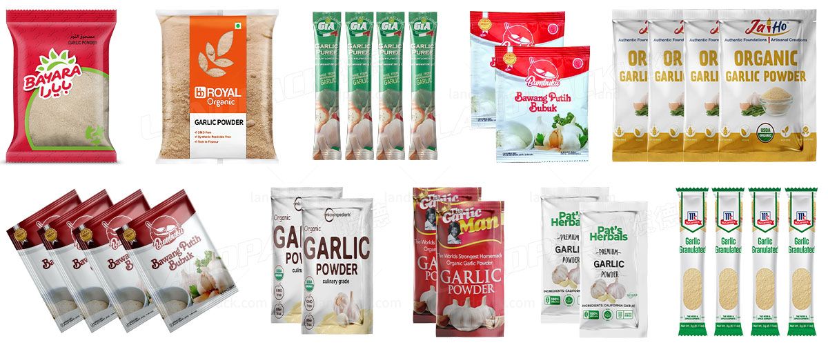 Semi-Automatic Garlic Powder Bagging Vertical Packing Machine