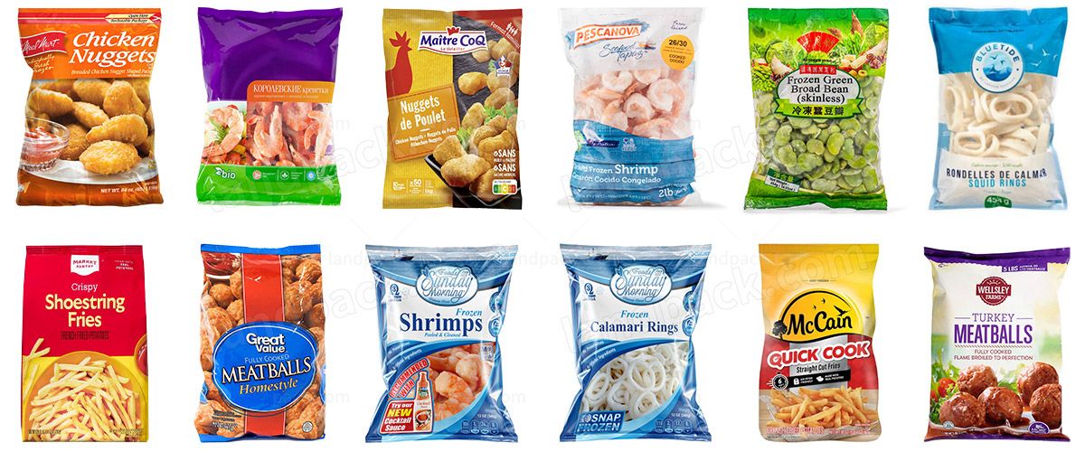 Multi Function Dry Food Frozen Food Vertical Packing Machine