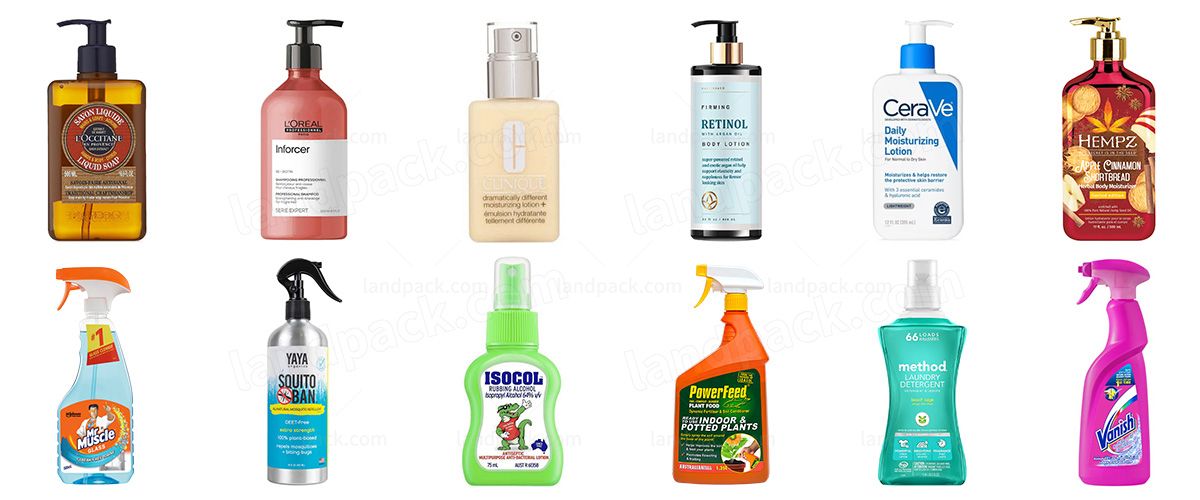 Automatic Shampoo Bottle Filling Machine For 100ml 200ml 300ml 400ml 500ml 750ml 1L Etc