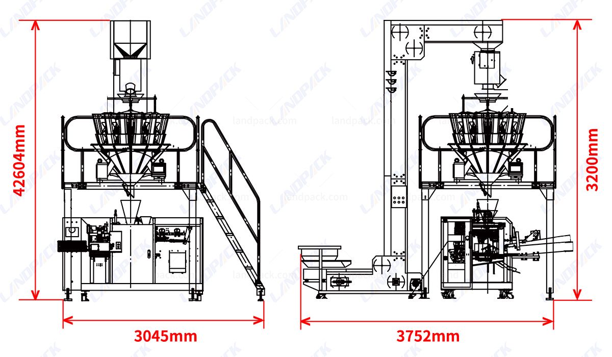 Automatic Cashew Nut Premade Pouch Packing Machine | Horizontal Pouch Packing Machine