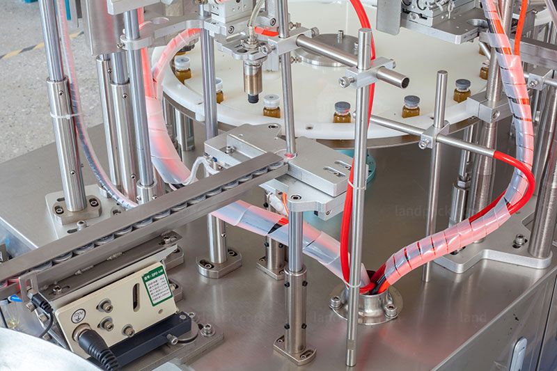 Tabletop Vial Filling And Capping Machine For Pharma Drug