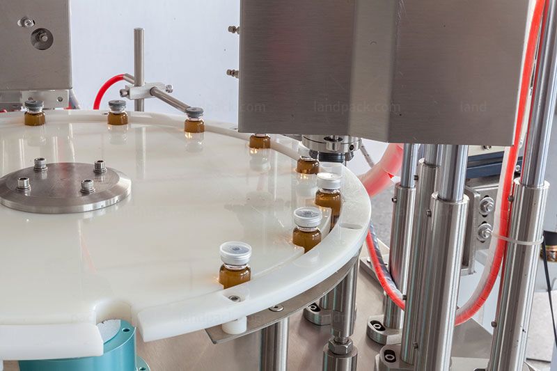 Tabletop Vial Filling And Capping Machine For Pharma Drug