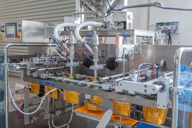 Juice Jelly Horizontal Pouch Packing Machine Spout Pouch Filling and Sealing Machine