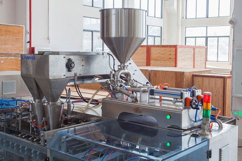 High Speed Duplex Horizontal Pouch Pickles Packing Machine