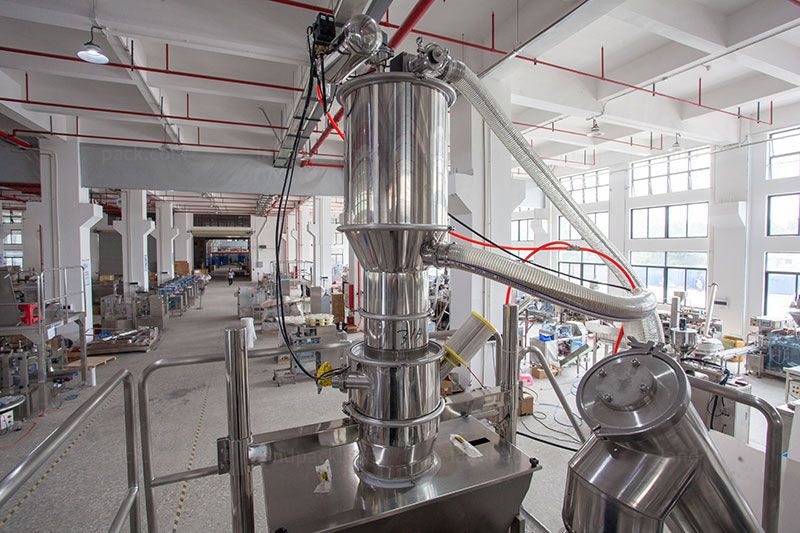 Automated Horizontal Premade Pouch Spice Packaging Line With Case Packer Automated Horizontal Premade Pouch Spice Packaging Line With Case Packer