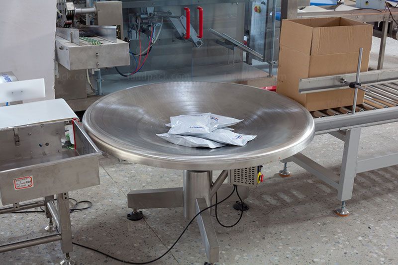 Automated Horizontal Premade Pouch Spice Packaging Line With Case Packer Automated Horizontal Premade Pouch Spice Packaging Line With Case Packer