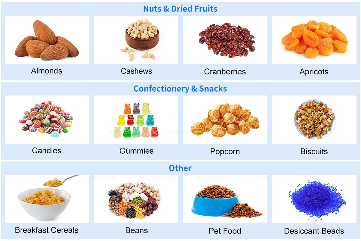 Automatic Mixed Nuts Snack Mini Doypack Packing Machine With Measure