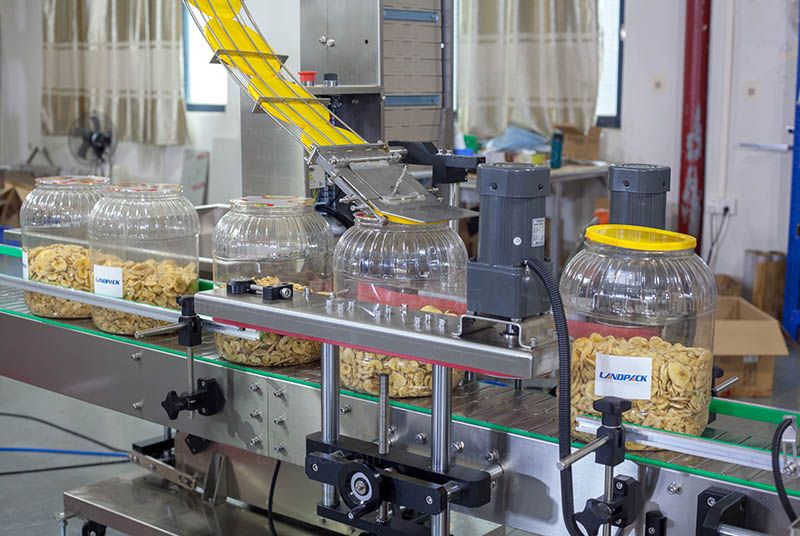 Automatic Gummy Bottle Filling Machine with Aluminum Foil Sealing Labeling Machine Automatic Gummy Bottle Filling Machine with Aluminum Foil Sealing Labeling Machine