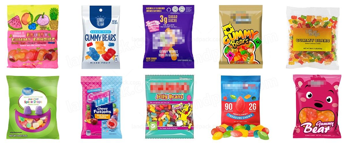 Automatic Gummy Vertical Counting Packaging Machine Automatic Gummy Vertical Counting Packaging Machine