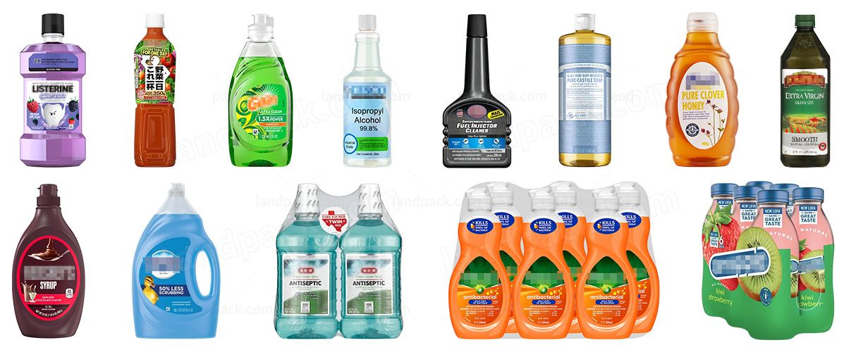 Shampoo Bottle Filling Machine | Hair Oil Filling Line With Capping Labeling Shrinking Machine