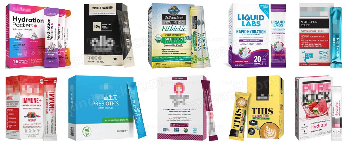 Protein Powder Stick Packing Machine | Automatic Counting Cartoning Packing System Protein Powder Stick Packing Machine | Automatic Counting Cartoning Packing System