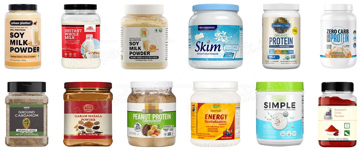 Protein Powder Filling Machine | Automatic Powder Filling Capping Machine Line Protein Powder Filling Machine | Automatic Powder Filling Capping Machine Line