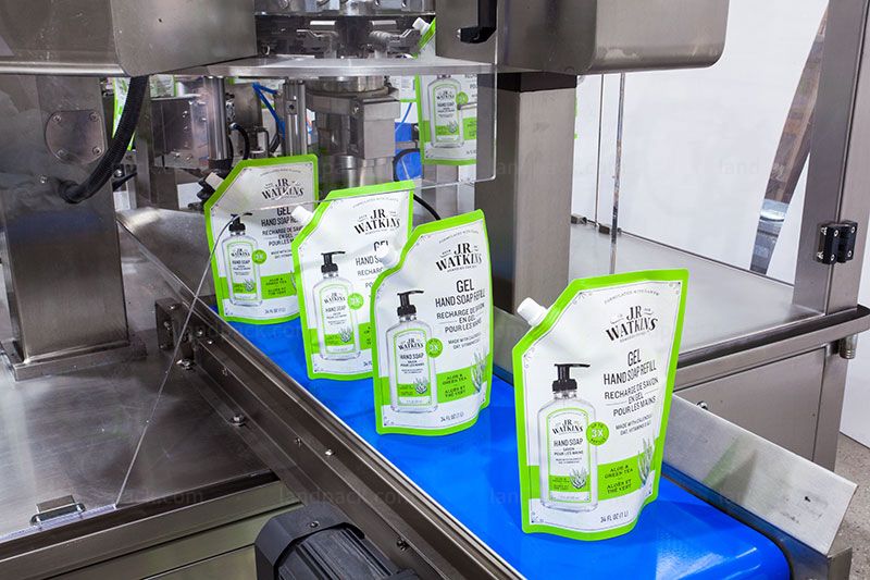 Mayonnaise Rotary Spout Pouch Filling Machine | Premade Pouch Doypack Pouch Packing Machine