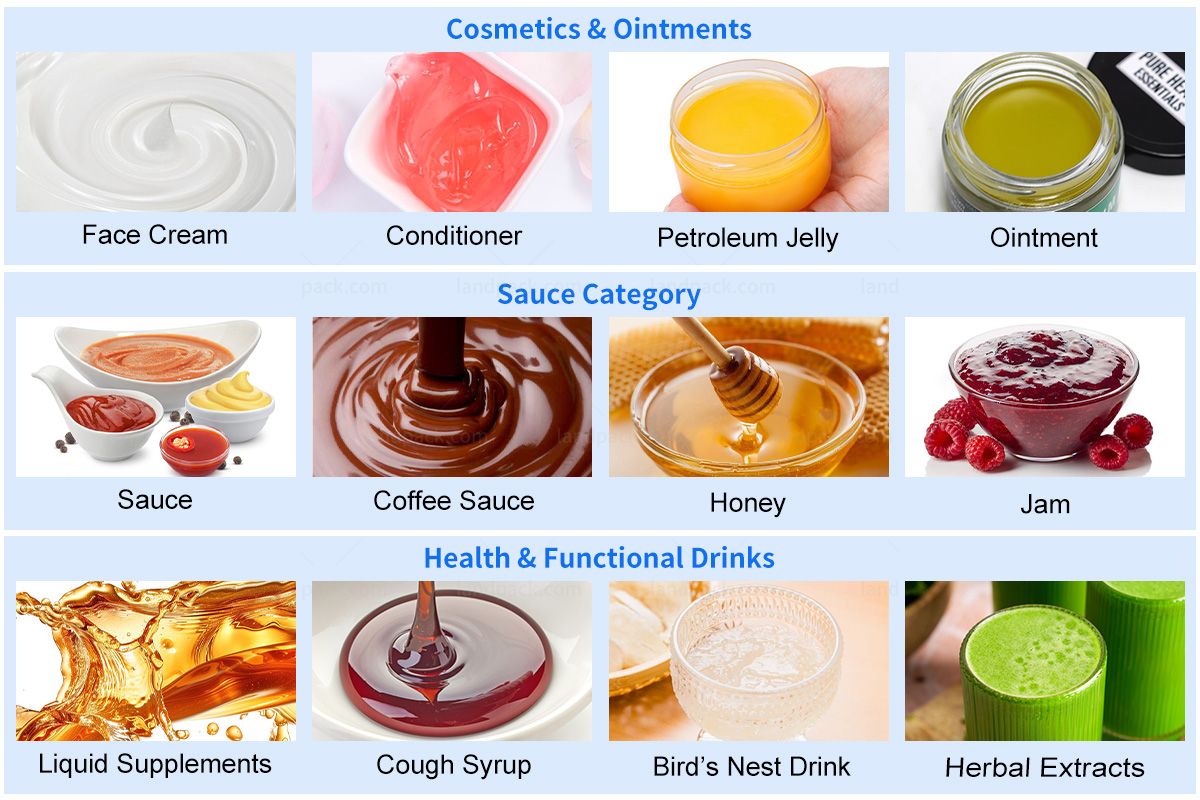 Paste Filling Capping Machine Line | Cosmetic Cream Lotion Liquid Filling Machine