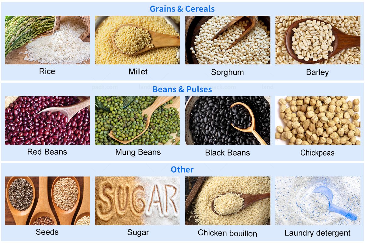 Granular Packing Machine | Automatic Rice Premade Pouch Packaging Machine